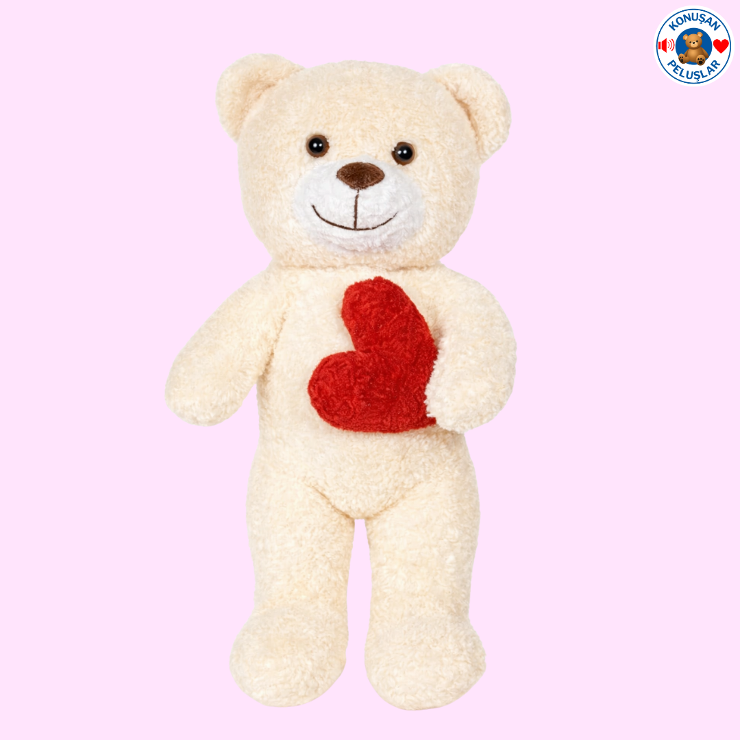 Beyaz Ayıcık Peluş